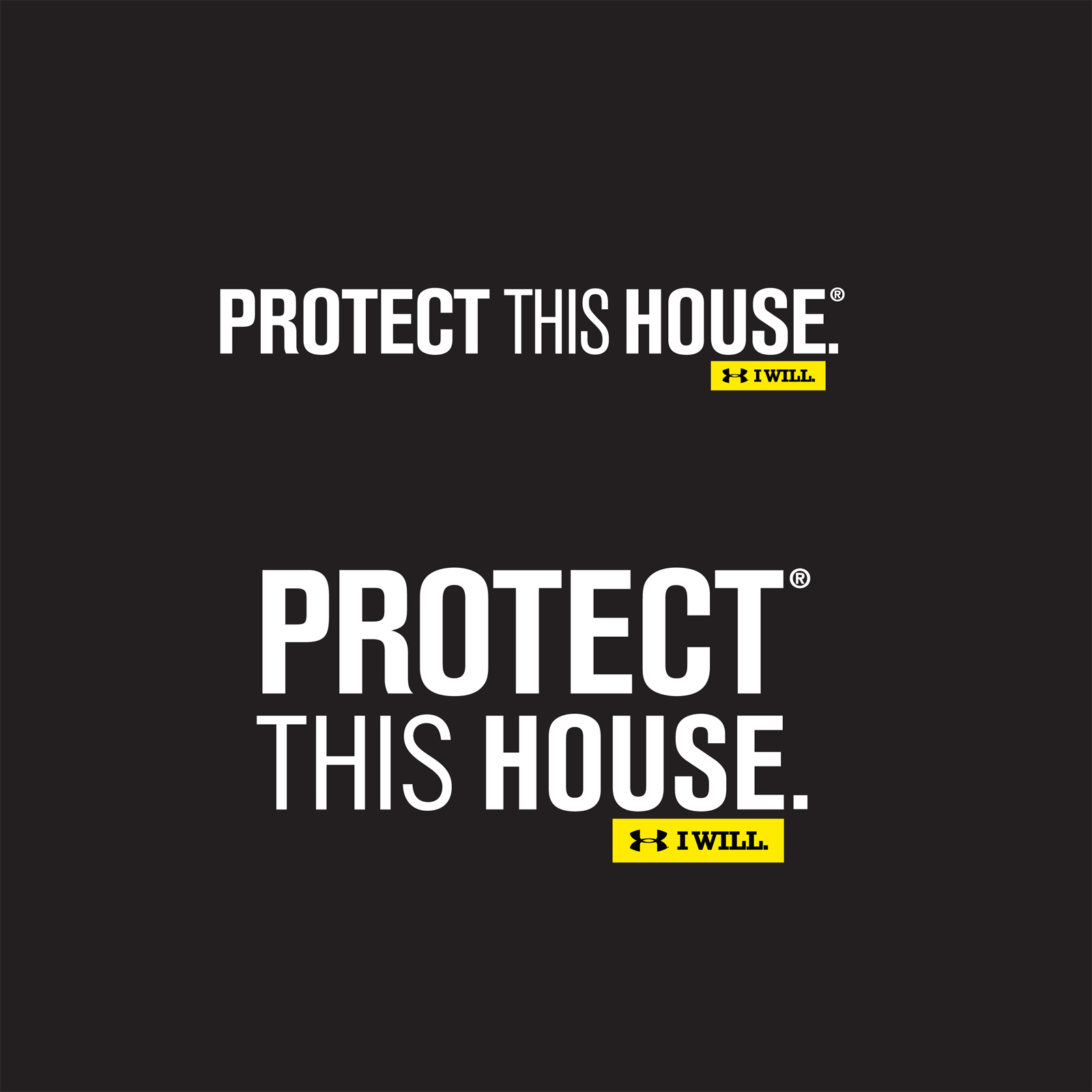 under armour i will protect this house